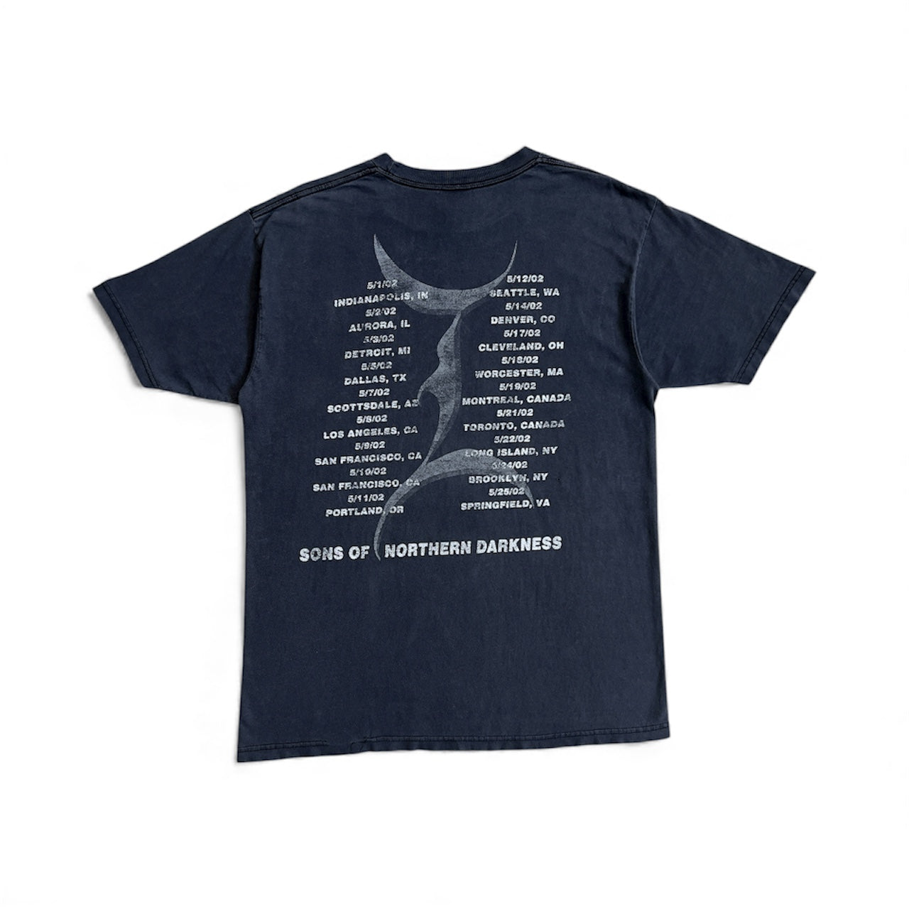 2000s Immortal "Sons Of Northern Darkness" Tour Band Tee