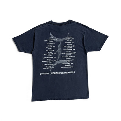 2000s Immortal "Sons Of Northern Darkness" Tour Band Tee
