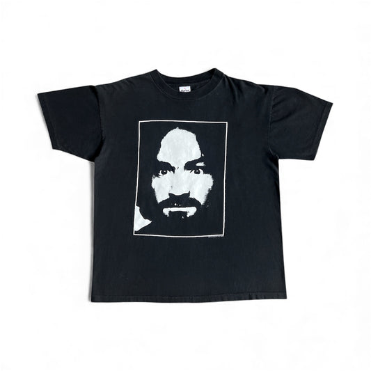 1990s Charles Manson "Charlie Don't Surf" Tee