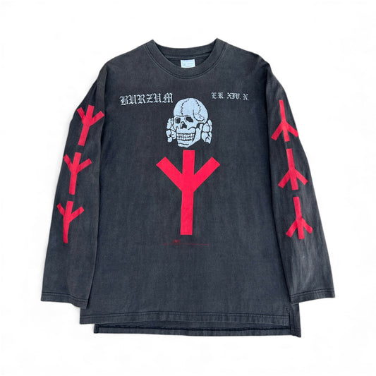 1990s Burzum "Support Your Local E*nsatz-Kommando" Band Long Sleeve