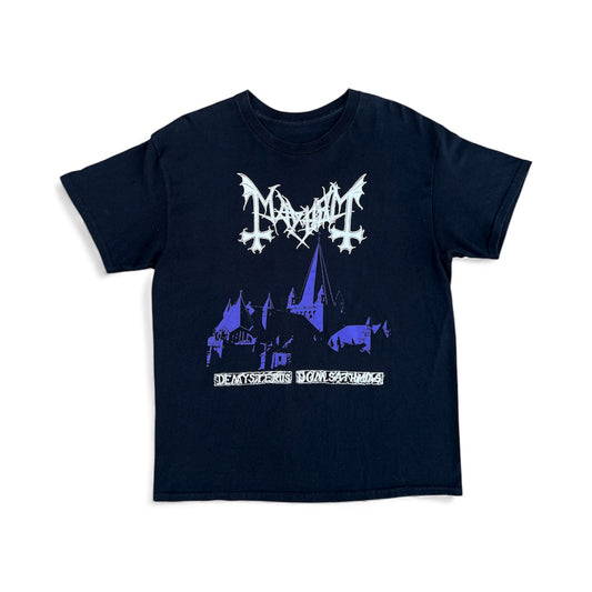 2000s Mayhem "De Mysteriis Dom Sathanas" Band Tee