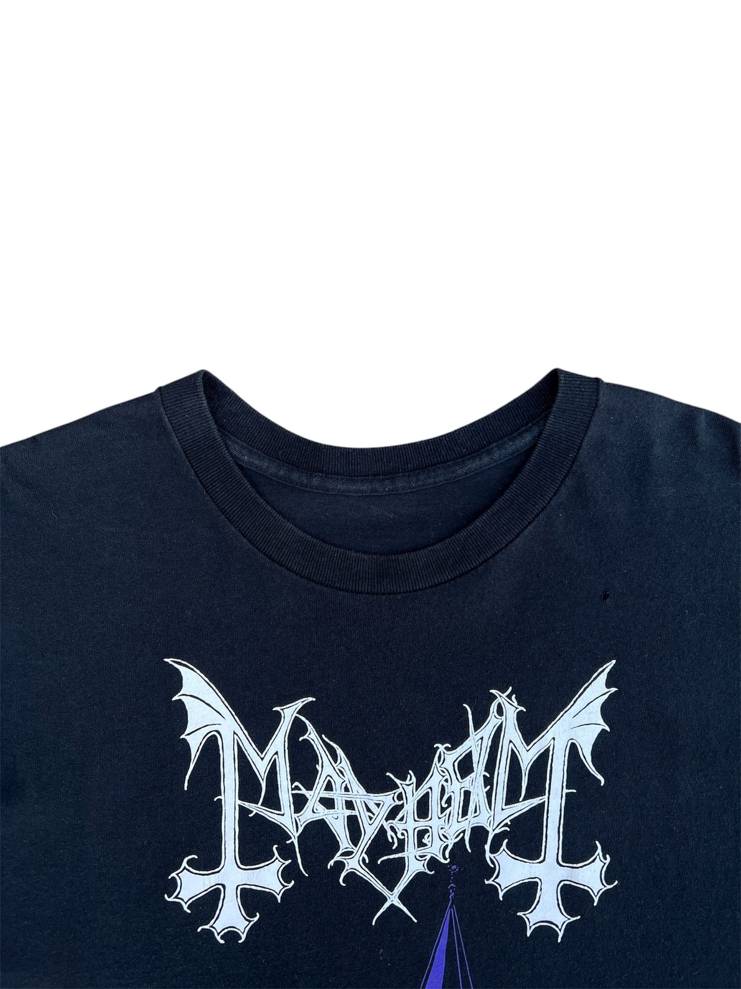 2000s Mayhem "De Mysteriis Dom Sathanas" Band Tee