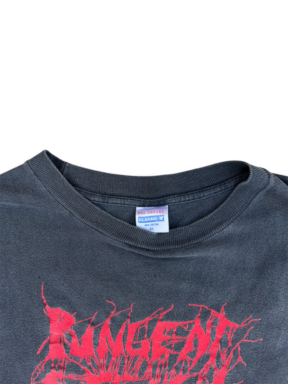 1990s Pungent Stench "Been Caught Buttering" Cutoff Band Tee