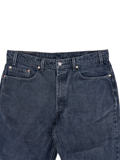 1990s Vintage Levi's 550 Black Jeans