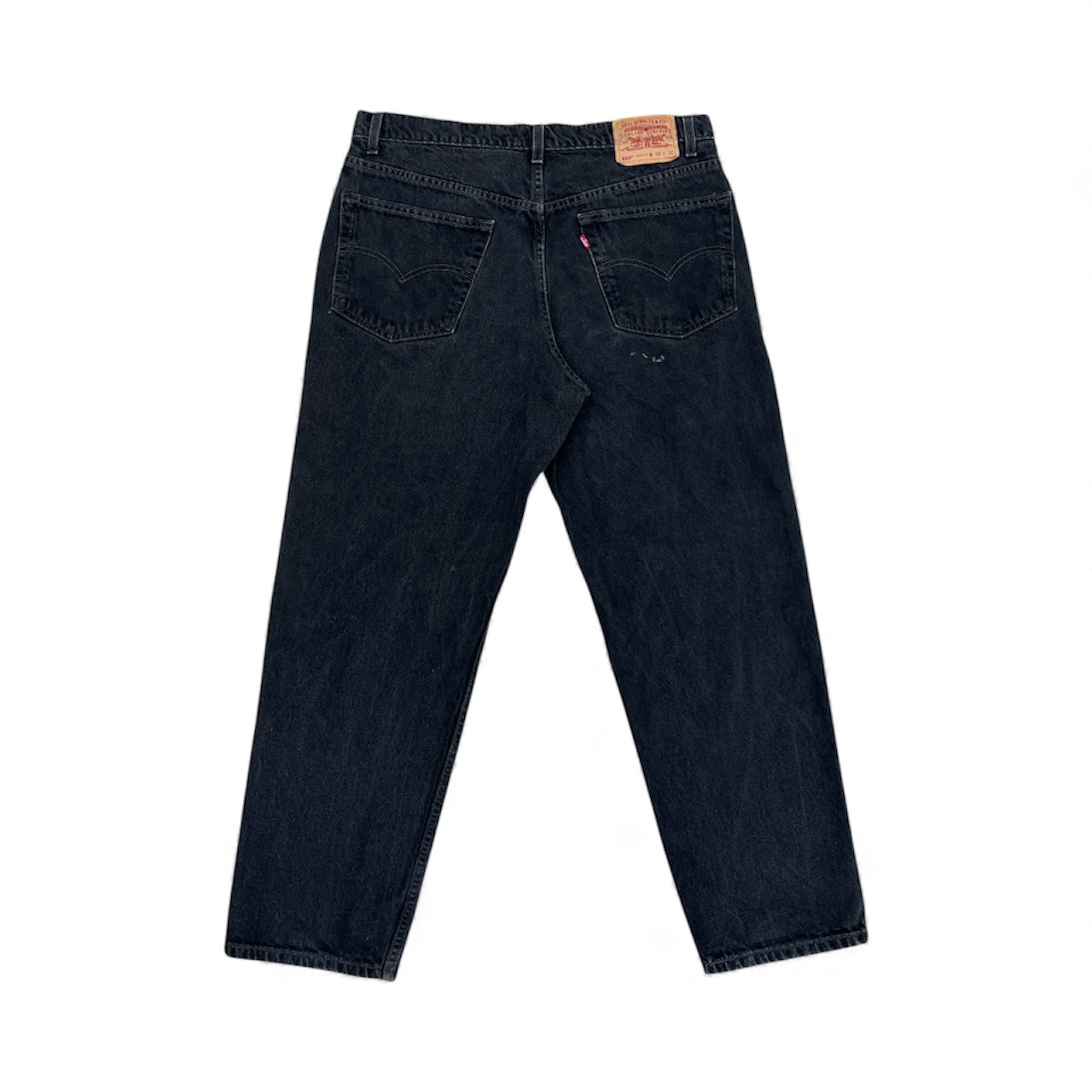 1990s Vintage Levi's 550 Black Jeans
