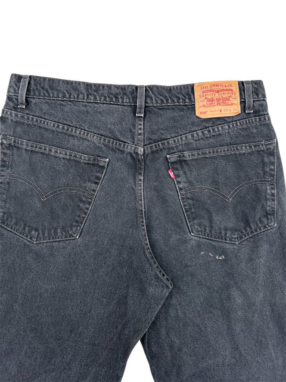 1990s Vintage Levi's 550 Black Jeans