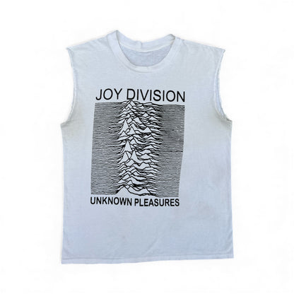 1990s Joy Division "Unknown Pleasures" Cutoff Band Tee