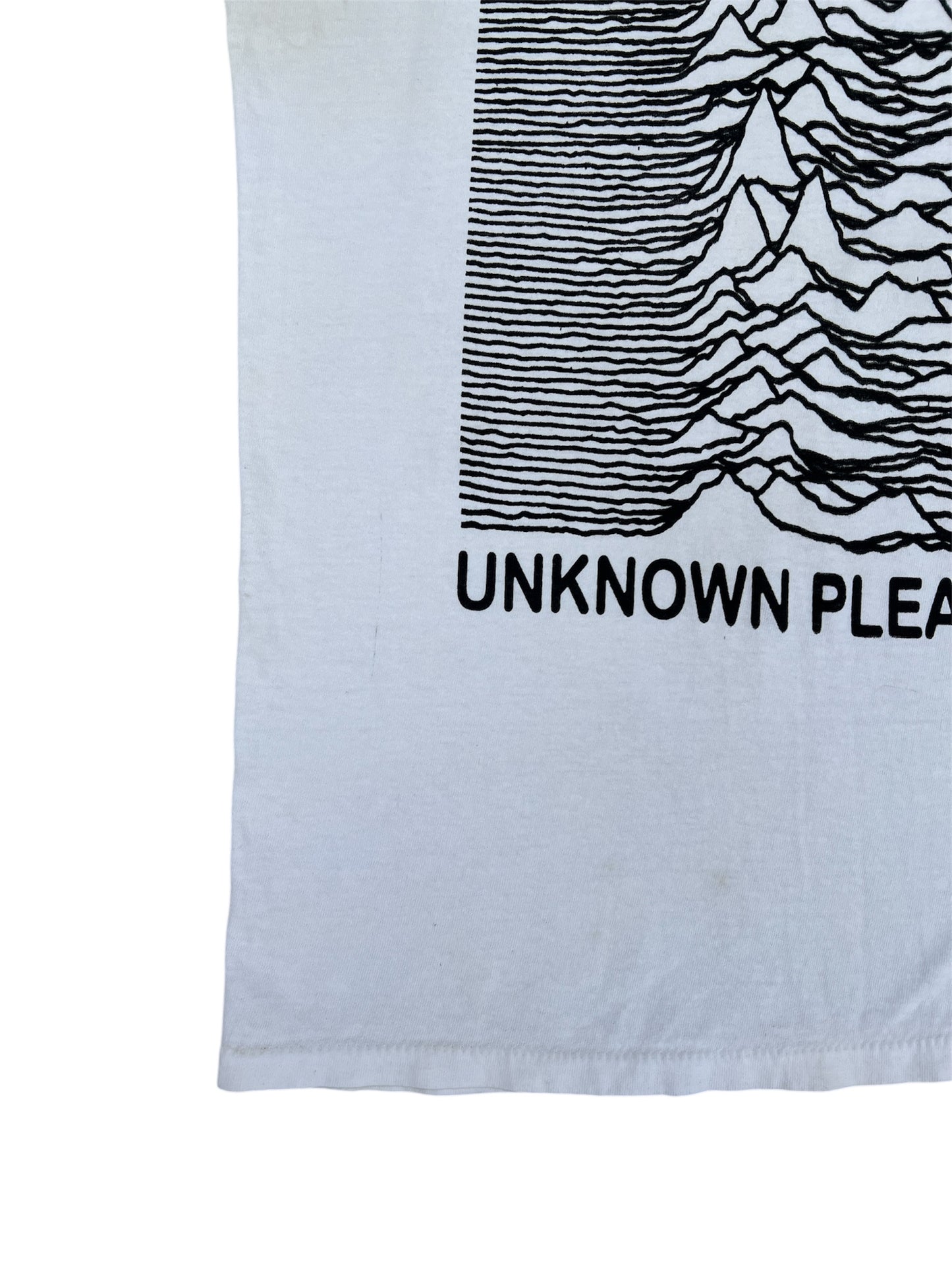 1990s Joy Division "Unknown Pleasures" Cutoff Band Tee
