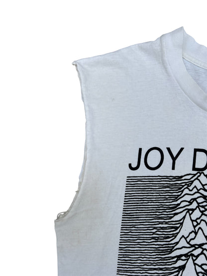 1990s Joy Division "Unknown Pleasures" Cutoff Band Tee