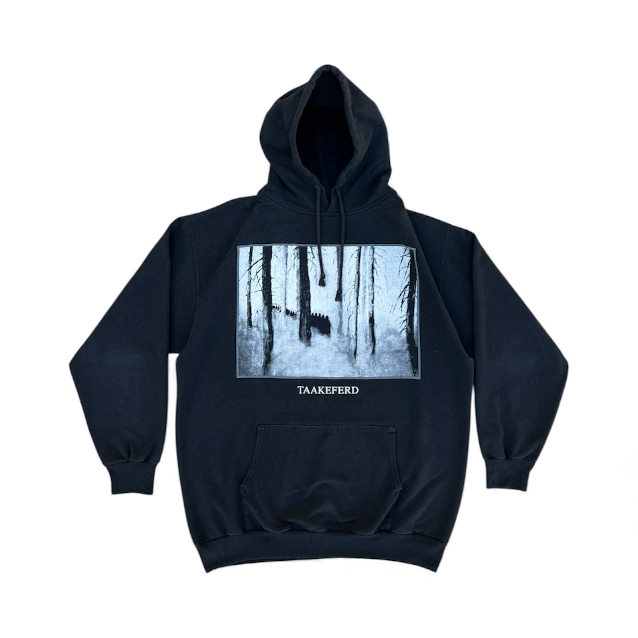 1990s Darkthrone "Taakeferd" Band Hooded Sweatshirt