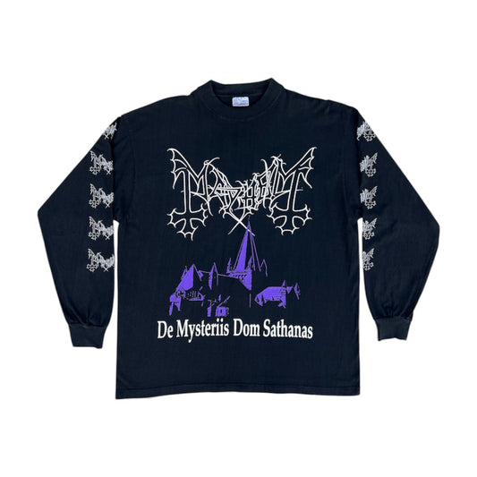 1990s Mayhem "De Mysteriis Dom Sathanas" Band Long Sleeve