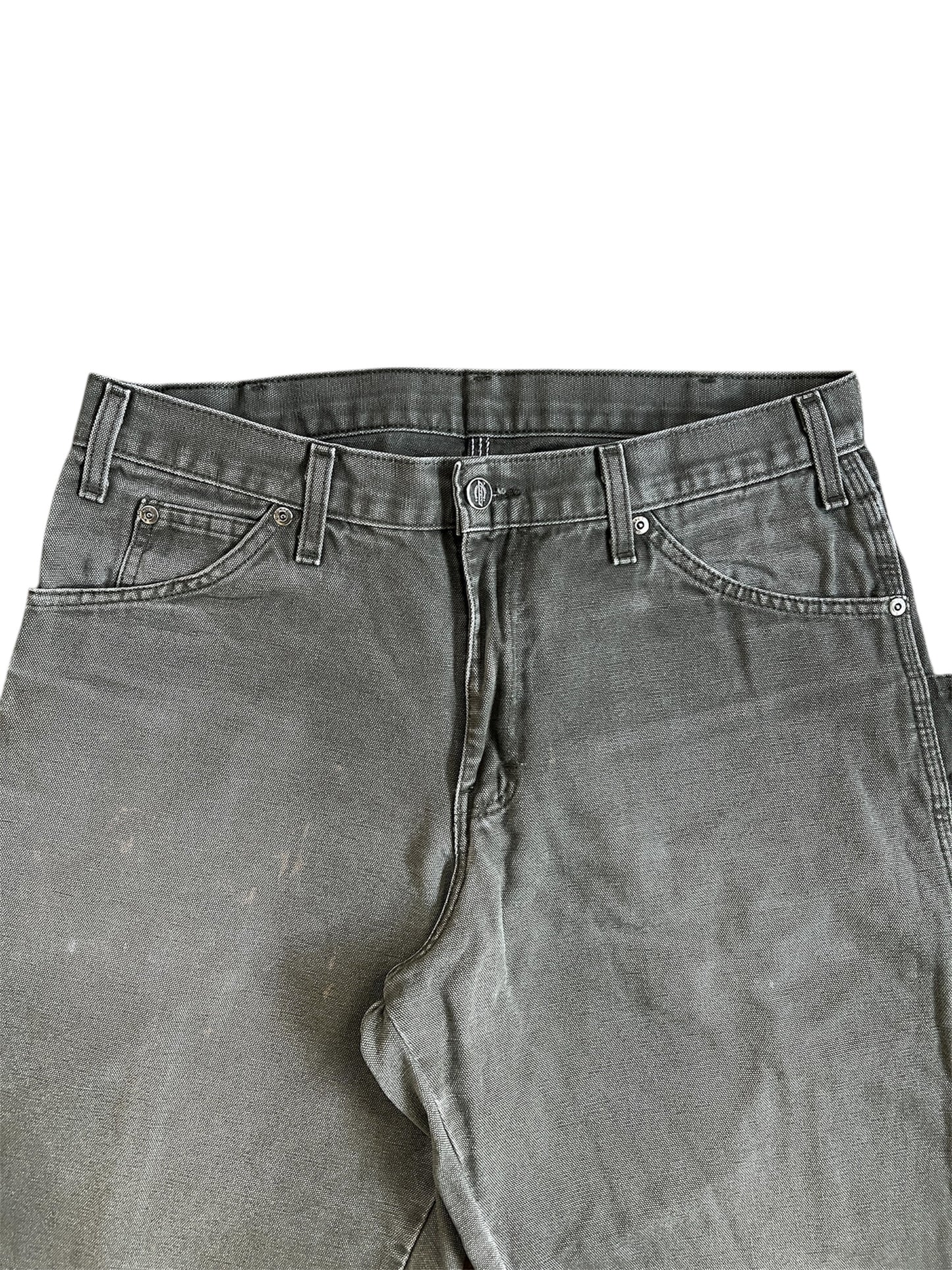 2000s Vintage Military Green Dickies Work Pants