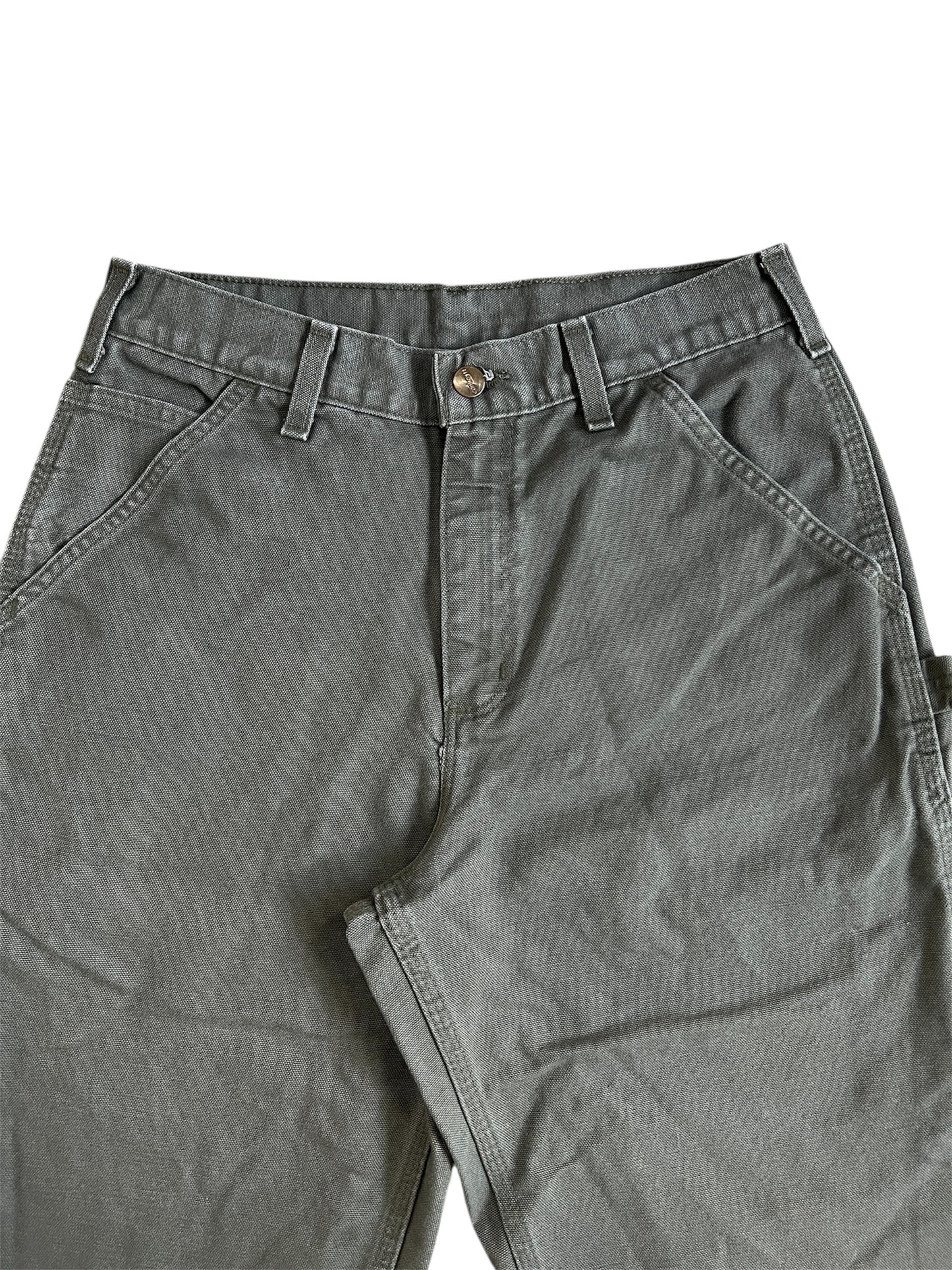 2000s Vintage Military Green Carhartt Work Pants