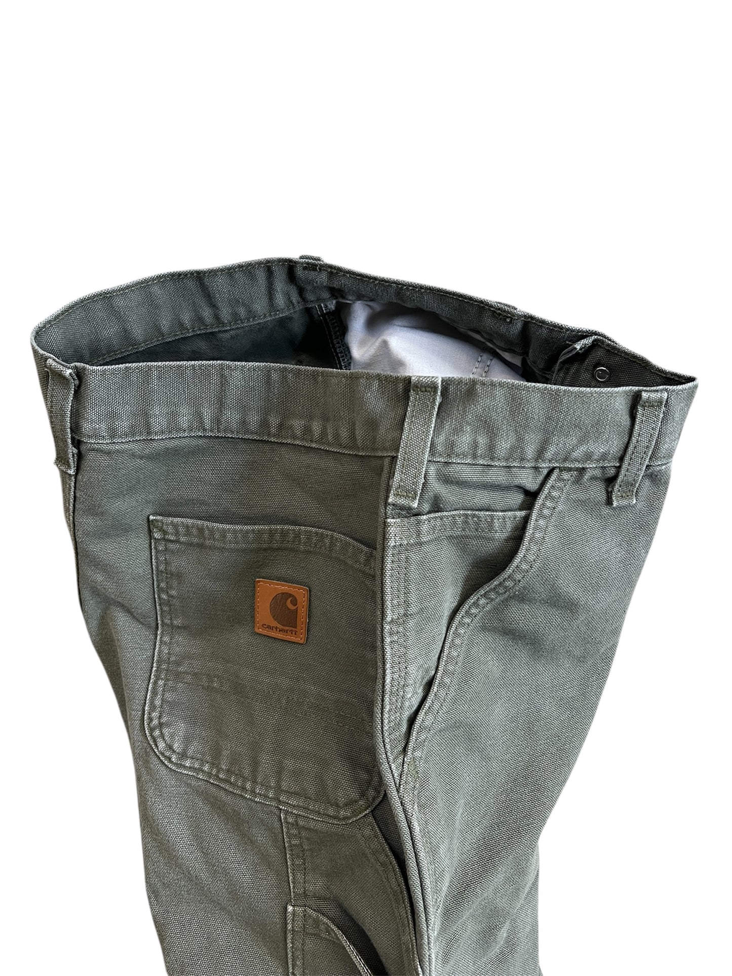2000s Vintage Military Green Carhartt Work Pants