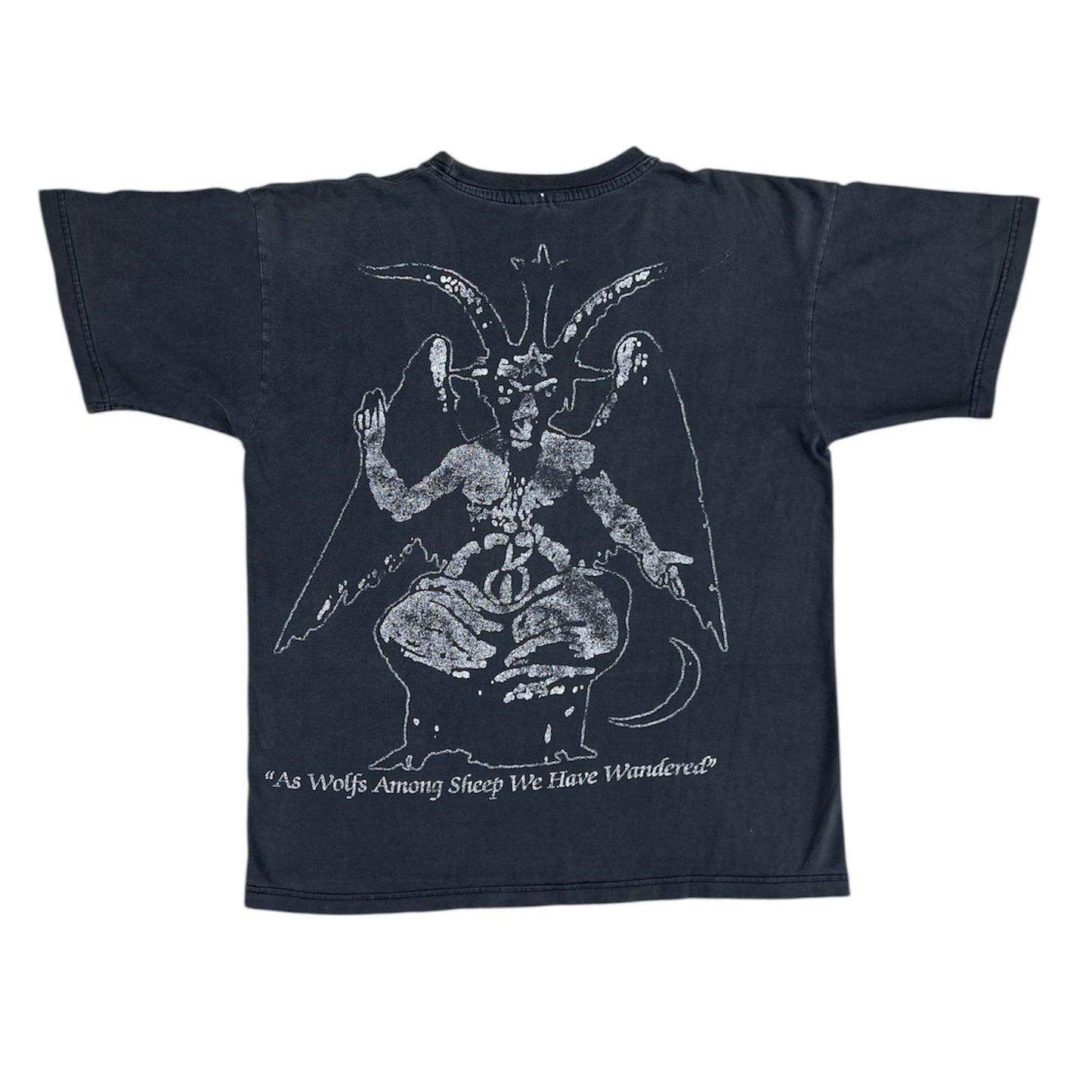 1990s Darkthrone "As Wolfs Among Sheep We Have Wandered" Band Tee
