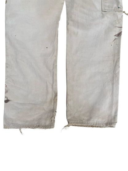 1990s Vintage Thrashed Tan Dickies Work Pants
