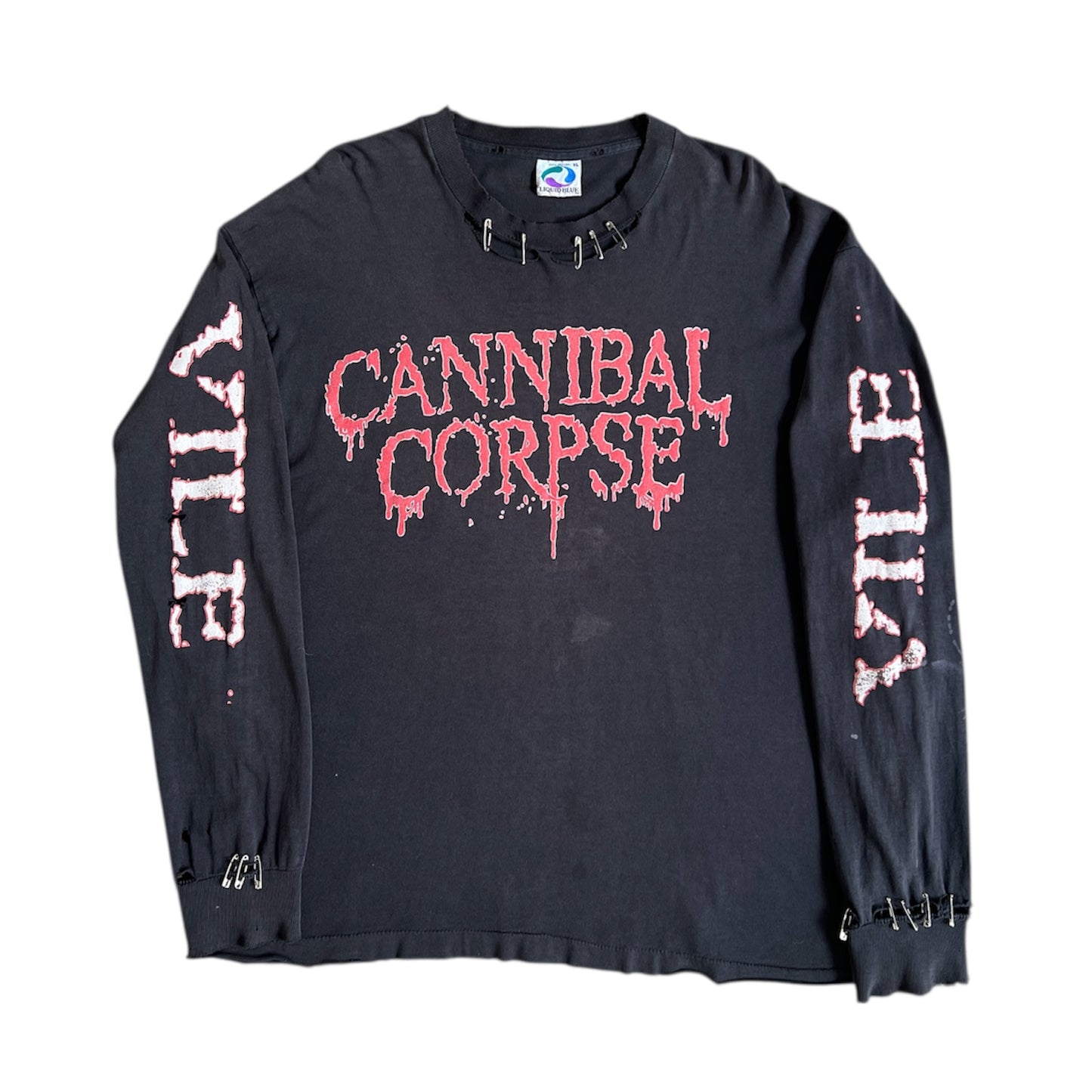 1990s Cannibal Corpse Vile "Monolith Of Death" US Tour Band Long Sleeve