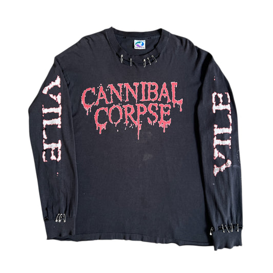 1990s Cannibal Corpse Vile "Monolith Of Death" US Tour Band Long Sleeve