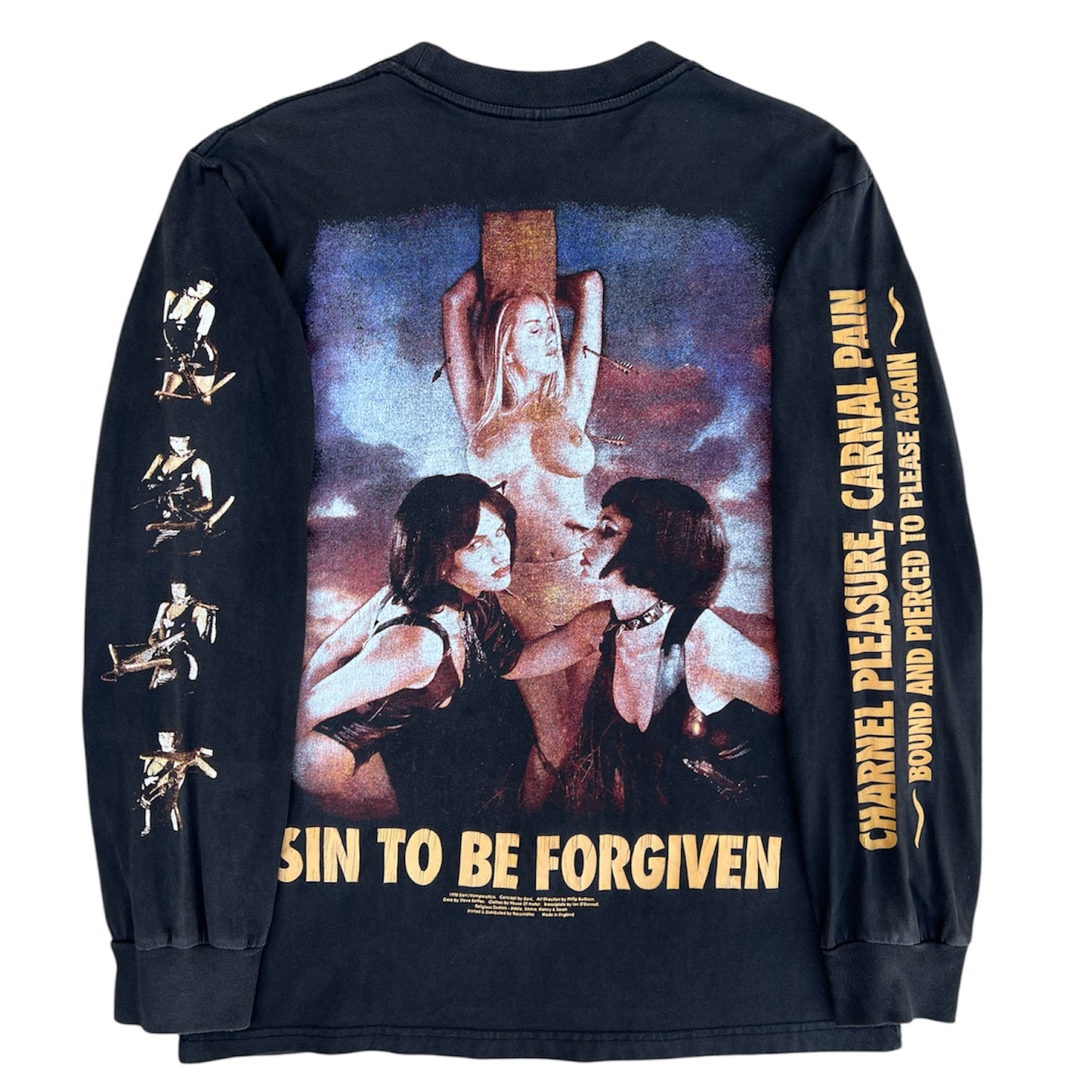 1990s Cradle Of Filth "Sadomasochrist" Band Long Sleeve